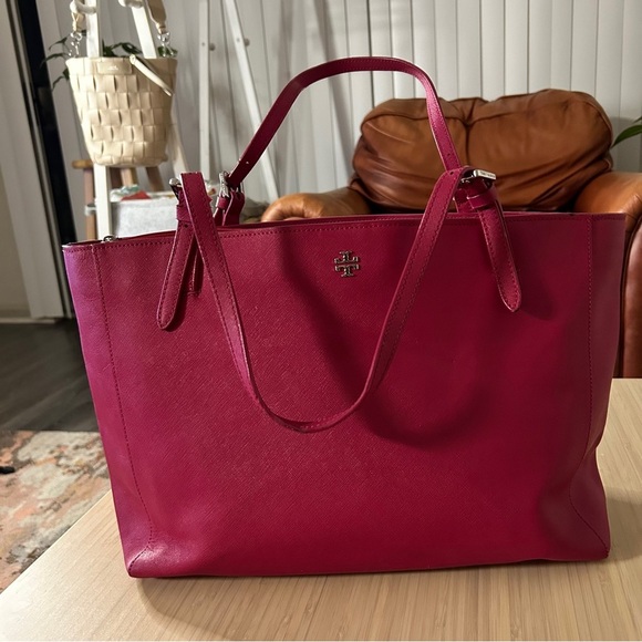 Tory Burch Pink Tote Bag - Picture 2 of 16